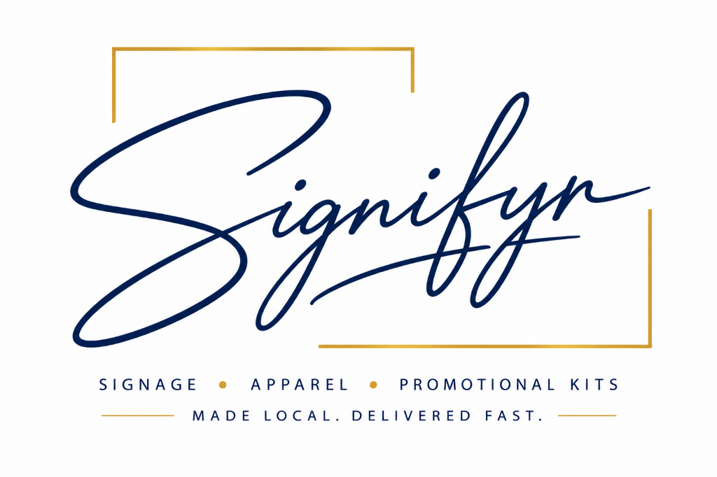 Signifyr - Print It. Sign It. Wear It. Promote It.